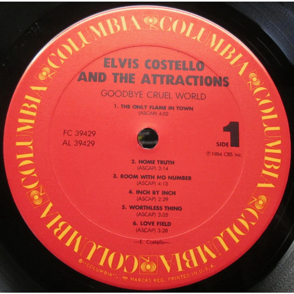 Elvis Costello & The Attractions - Goodbye Cruel World