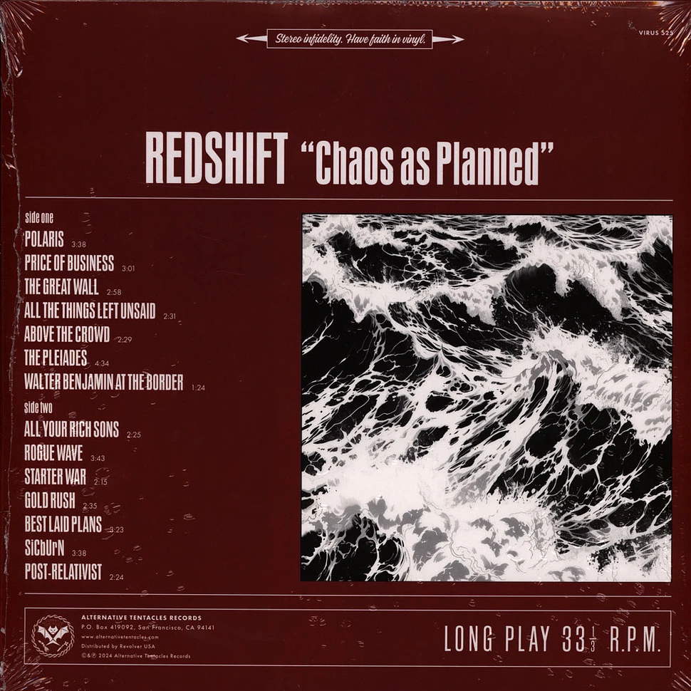 Redshift - Chaos As Planned