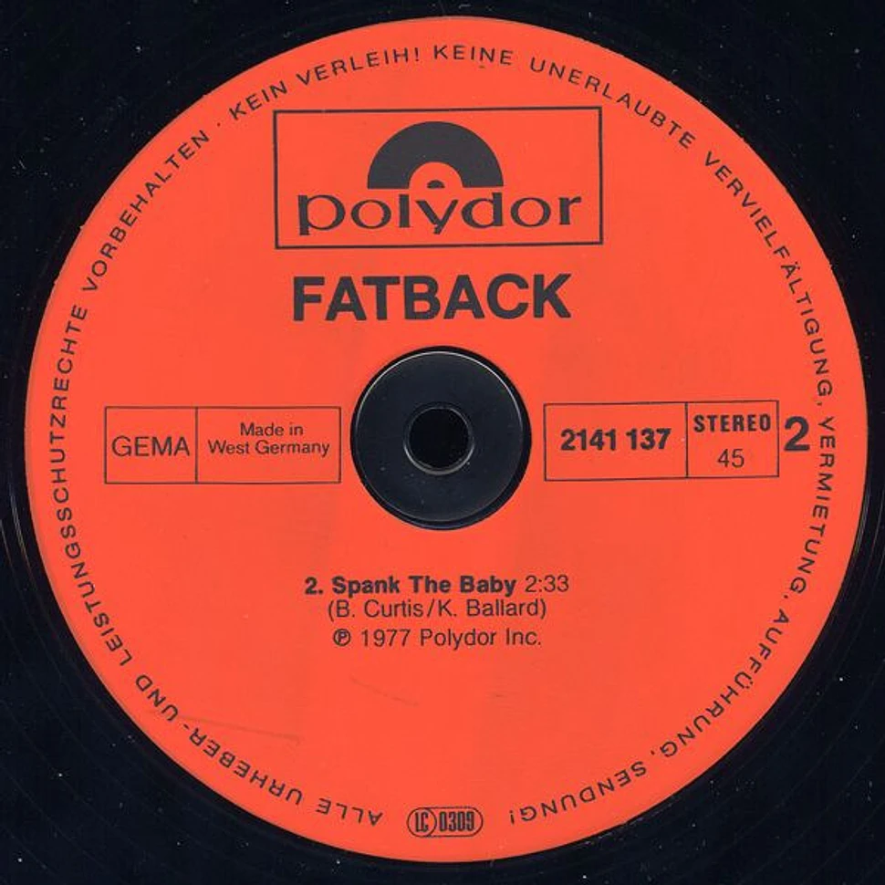 The Fatback Band - Double Dutch / Spank The Baby