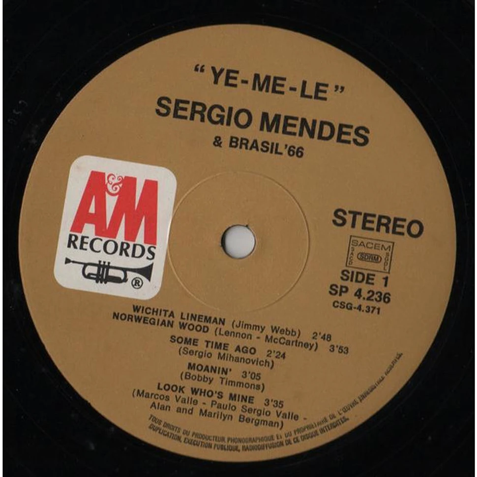 Sérgio Mendes & Brasil '66 - Ye-Me-Le