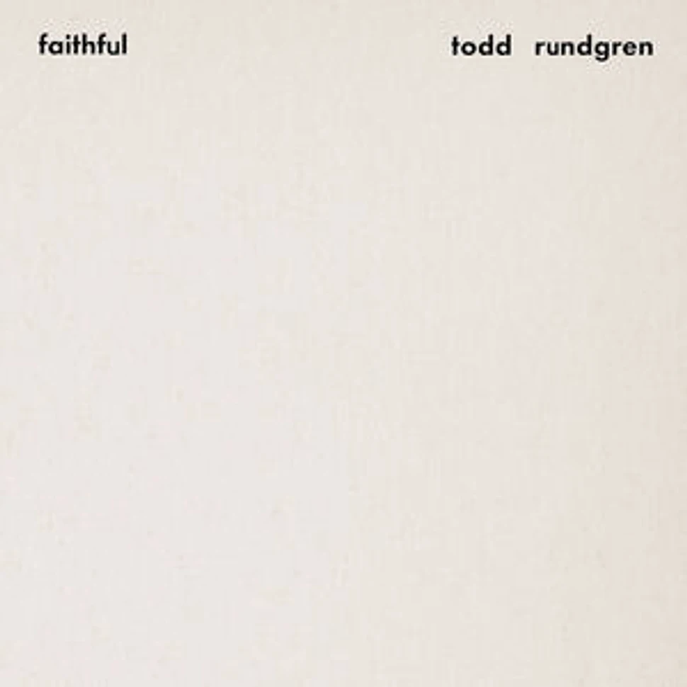 Todd Rundgren - Faithful Clear Gold Vinyl Edition