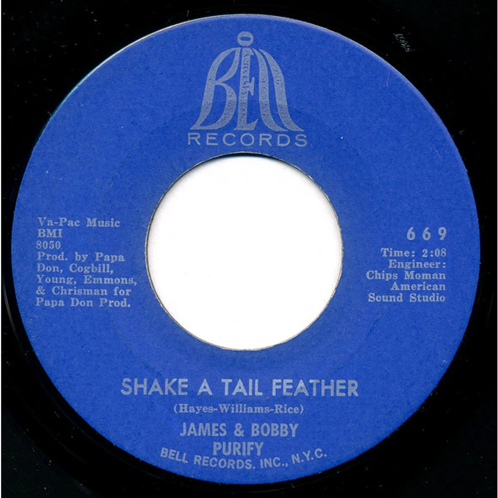 James & Bobby Purify - Shake A Tail Feather