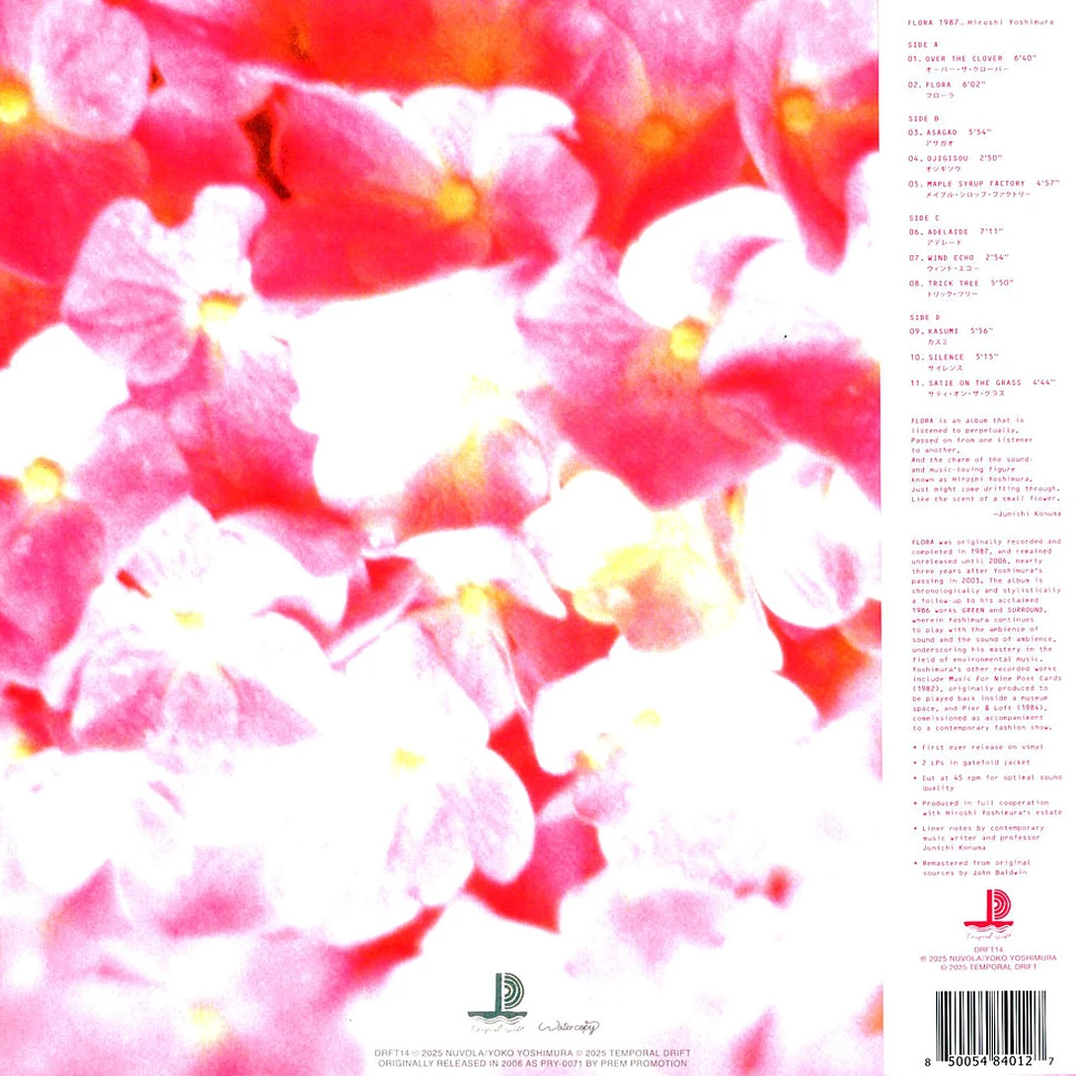 Hiroshi Yoshimura - Flora HHV Exclusive Daisy Yellow Vinyl Edition