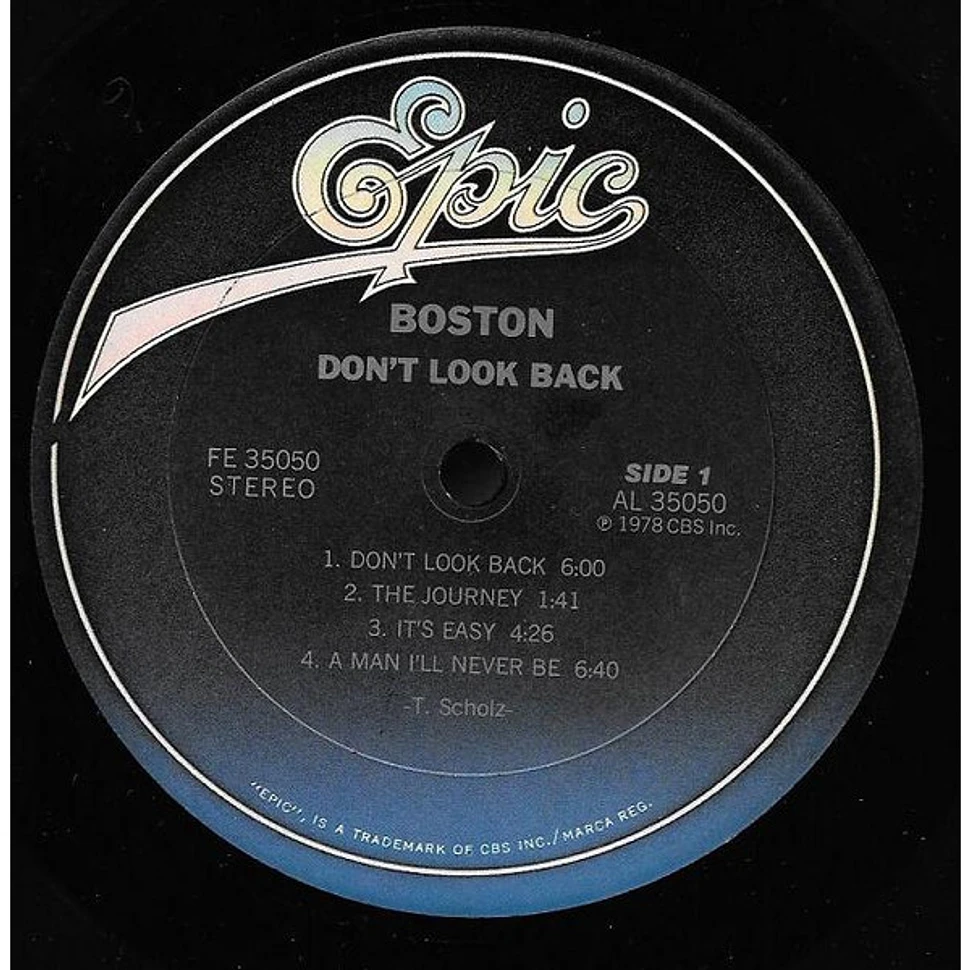 Boston - Don't Look Back