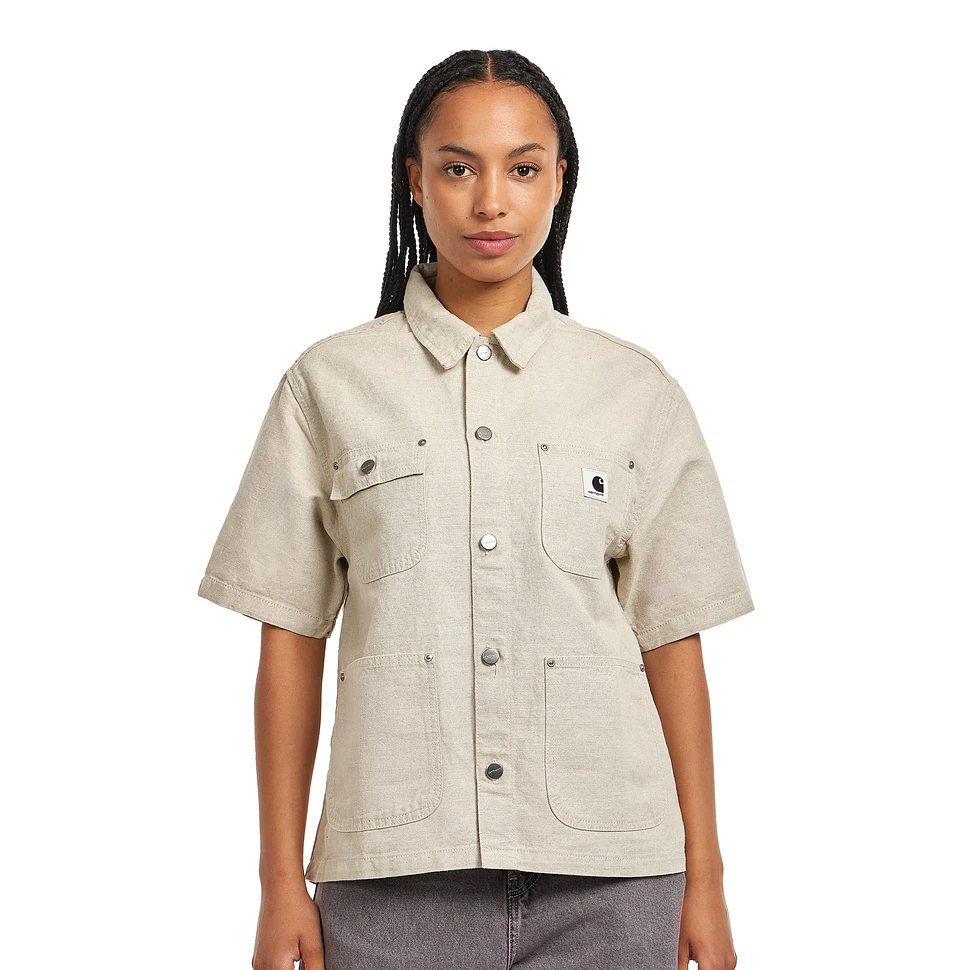 Carhartt WIP - W' S/S Michigan Shirt "Sullivan" Canvas, 7.4 oz