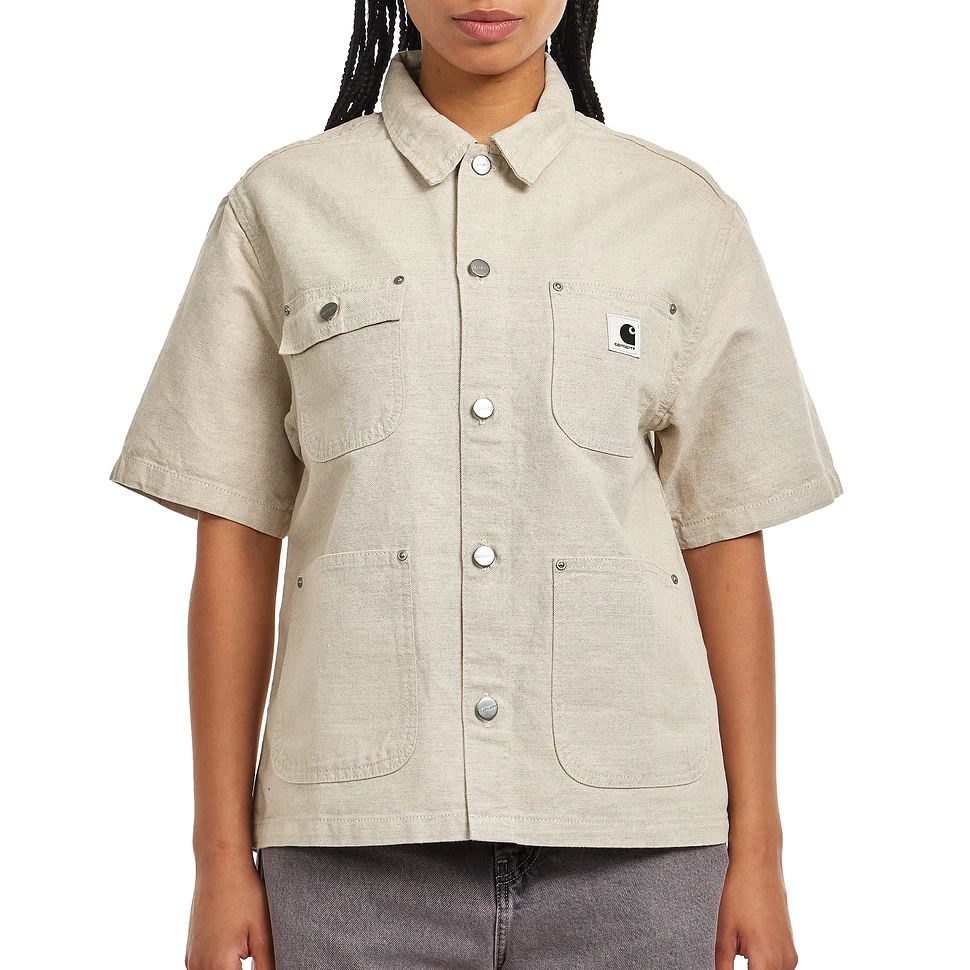 Carhartt WIP - W' S/S Michigan Shirt "Sullivan" Canvas, 7.4 oz