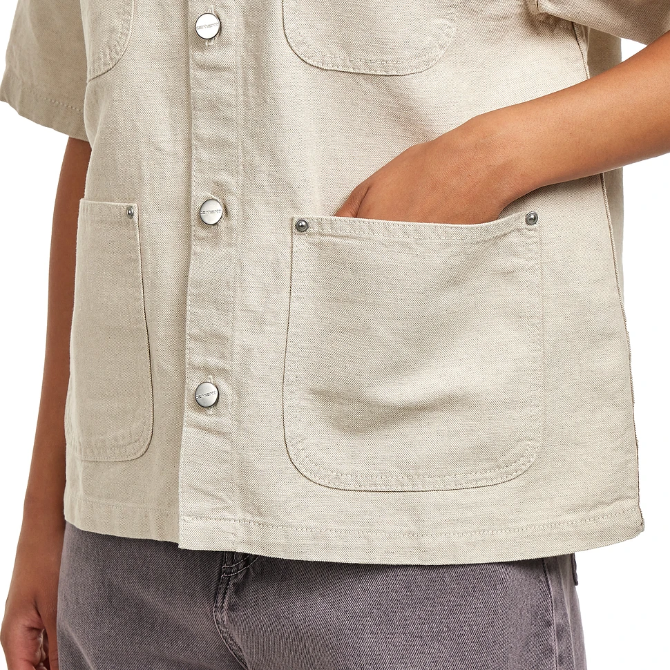 Carhartt WIP - W' S/S Michigan Shirt "Sullivan" Canvas, 7.4 oz