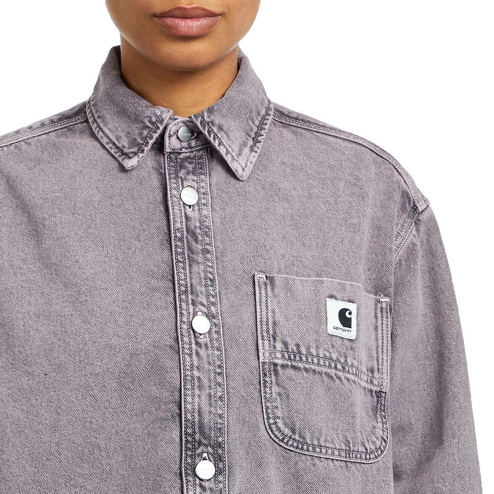 Carhartt WIP - W' Georgia Shirt Jac "Smithtown" Denim, 12 oz