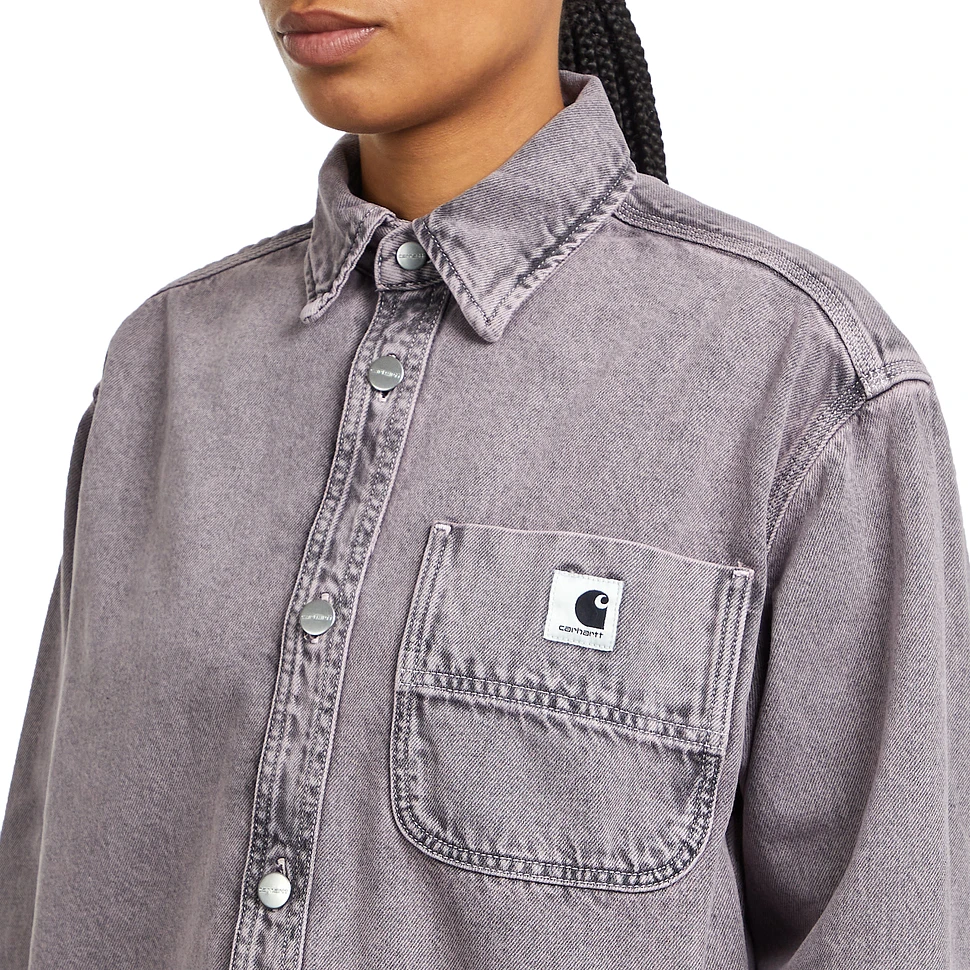 Carhartt WIP - W' Georgia Shirt Jac "Smithtown" Denim, 12 oz