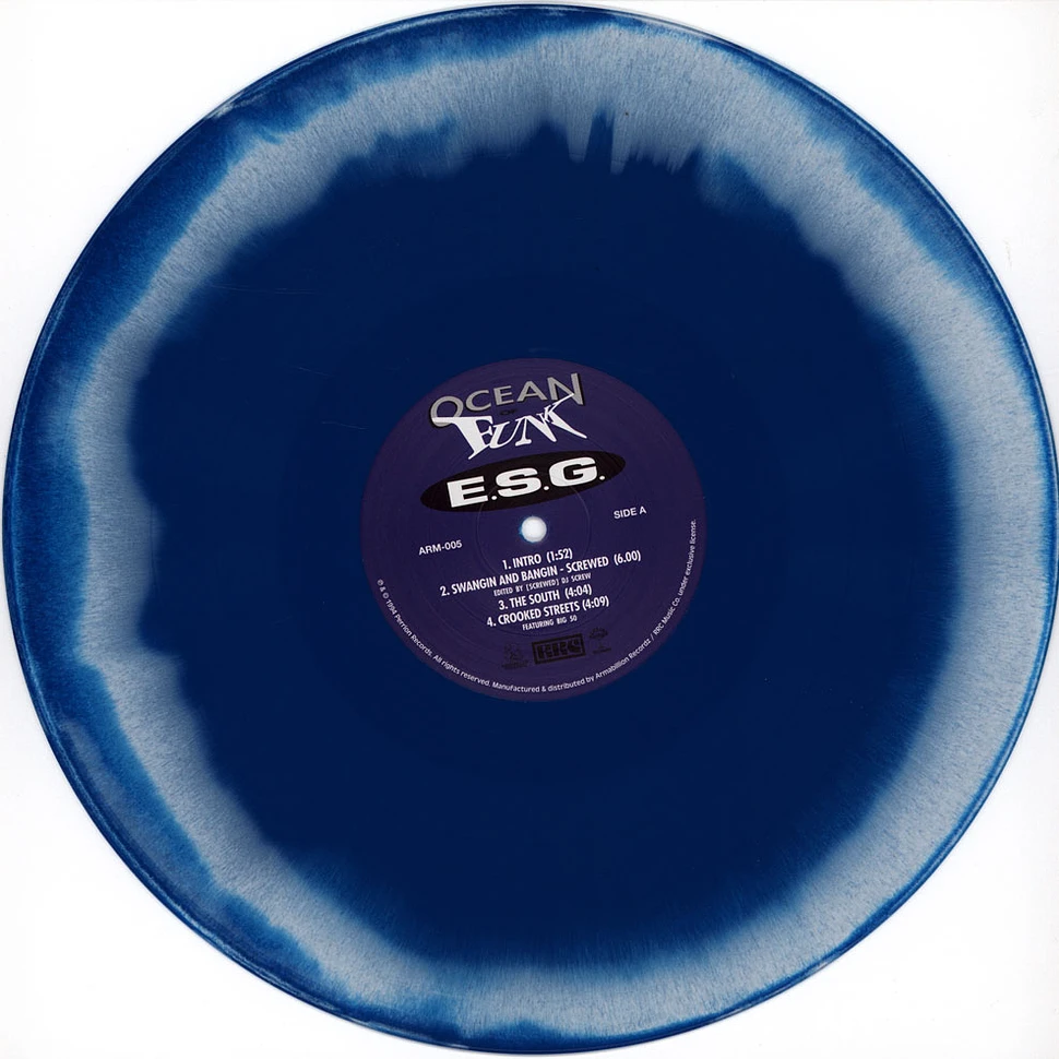 E.S.G. - Ocean Of Funk Blue / White Vinyl Edition