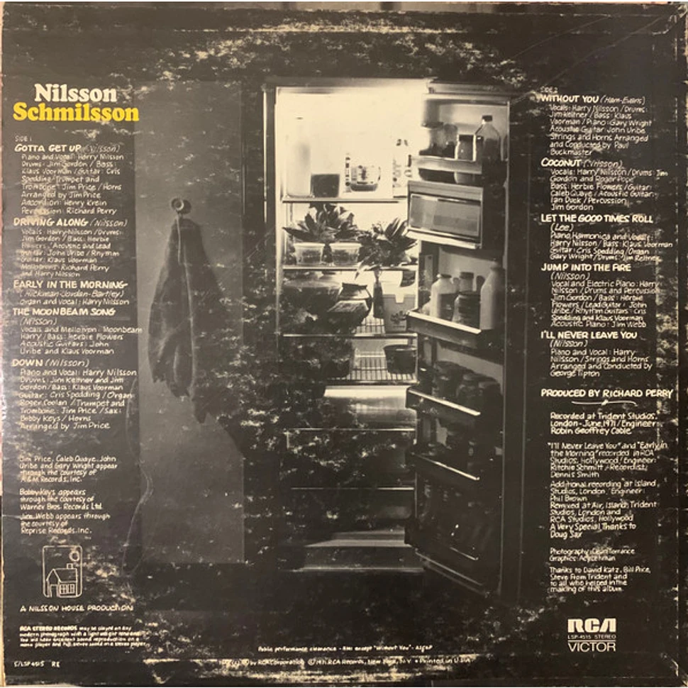 Harry Nilsson - Nilsson Schmilsson