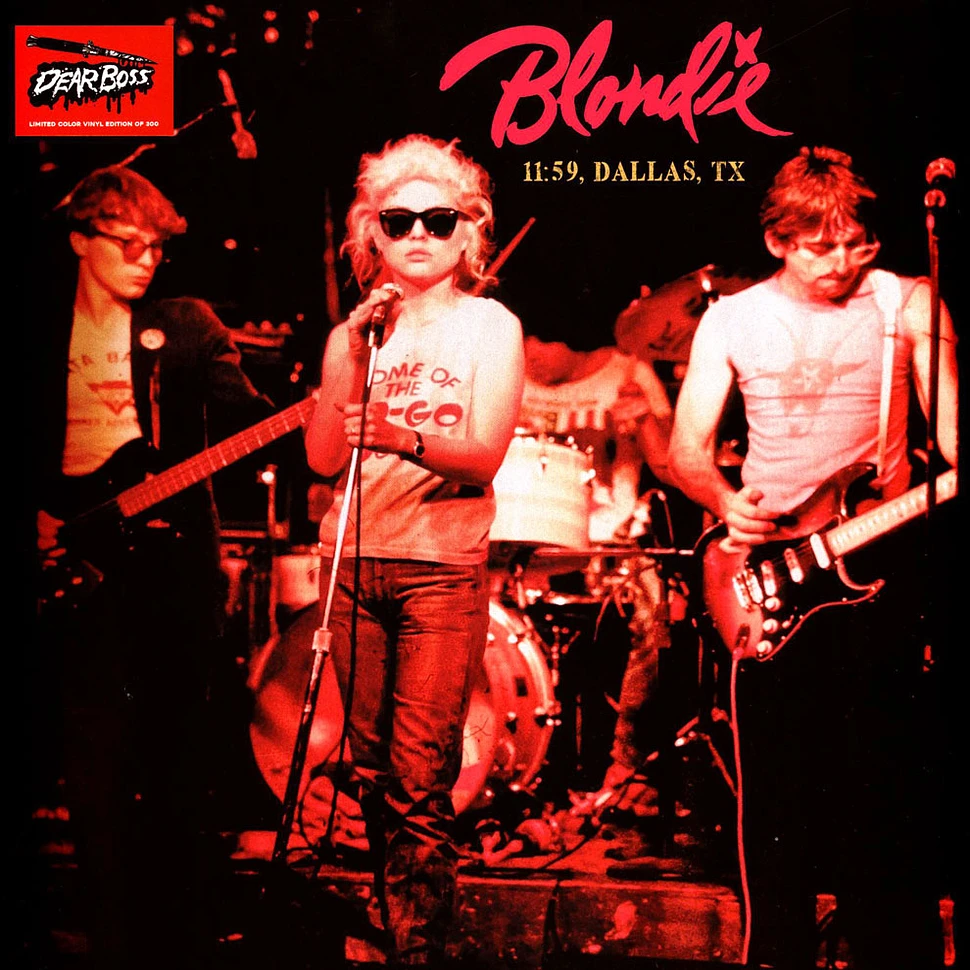 Blondie - 11:59, Dallas, Tx Pink Vinyl Edition