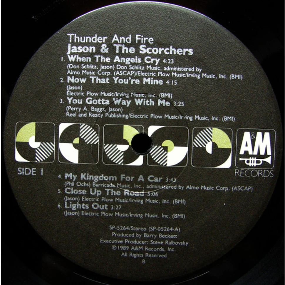 Jason & The Scorchers - Thunder And Fire