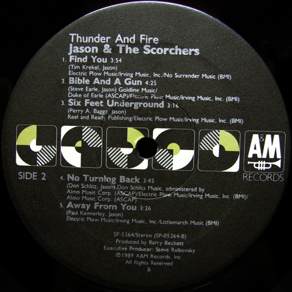 Jason & The Scorchers - Thunder And Fire