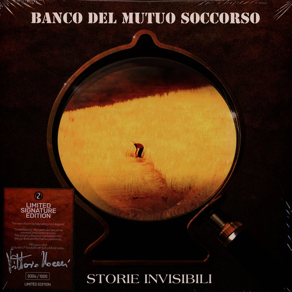 Banco Del Mutuo Soccorso - Storie Invisibili Clear Yellow Vinyl Edition