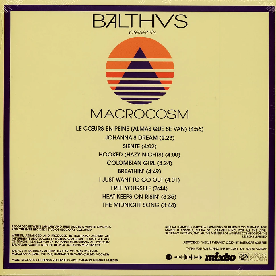 BALTHVS - Macrocosm Colored Vinyl Edition