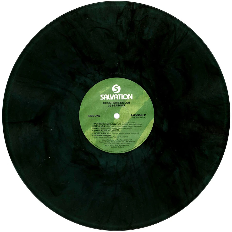 Ghostface Killah - 36 Seasons 10th Anniversary Turquoise Marble Deluxe Vinyl Edition