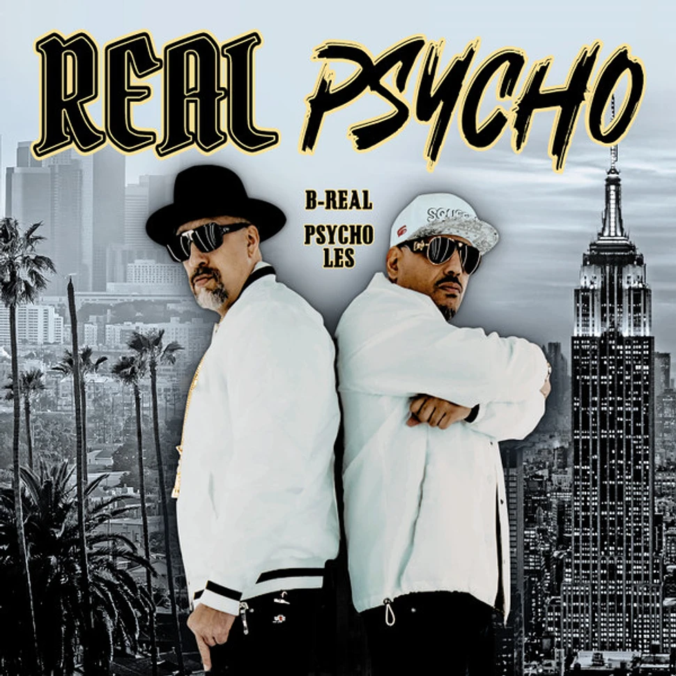 B-Real & Psycho Les - Real Psycho Black Deluxe Vinyl Edition