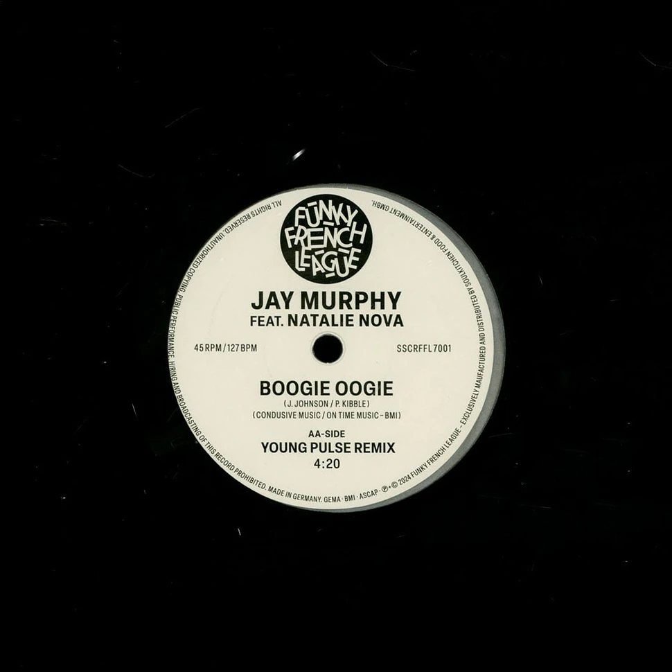 Jay Murphy - Boogie Oogie Feat. Natalie Nova Silver Grey Metallic Vinyl Edition