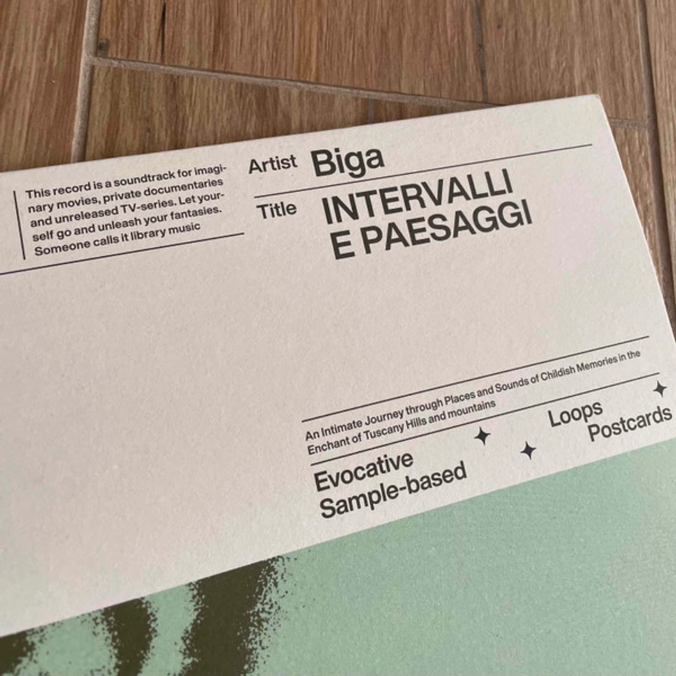 Biga - Intervalli E Paesaggi