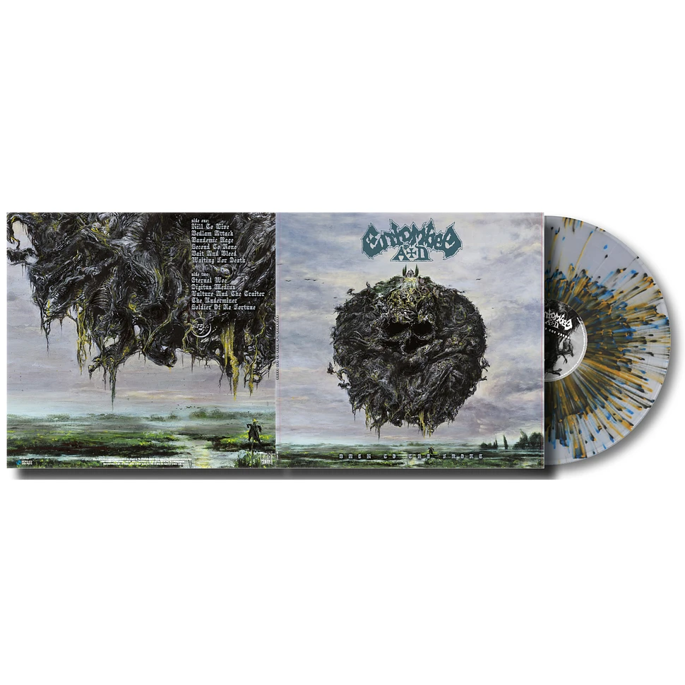 Entombed A.D. - Back To The Front Crystal Clear Splatter Vinyl Edition