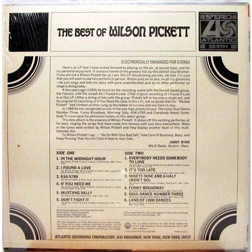 Wilson Pickett - The Best Of Wilson Pickett