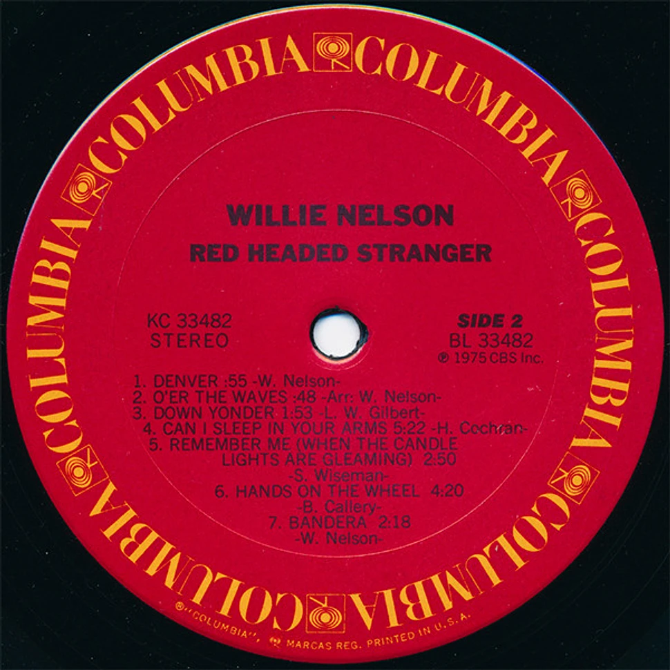 Willie Nelson - Red Headed Stranger