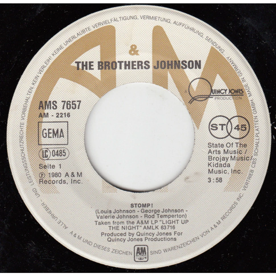 Brothers Johnson - Stomp