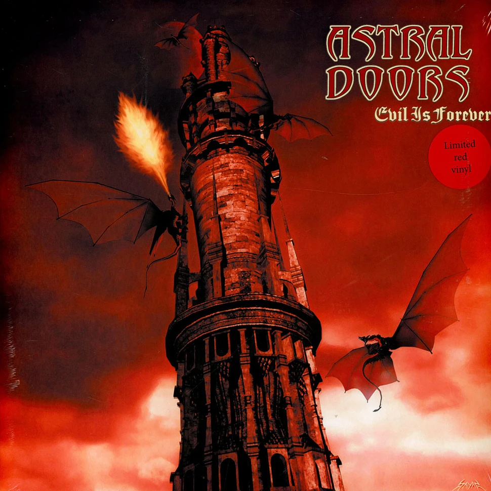 Astral Doors - Evil Is Forever Red Vinyl Edition