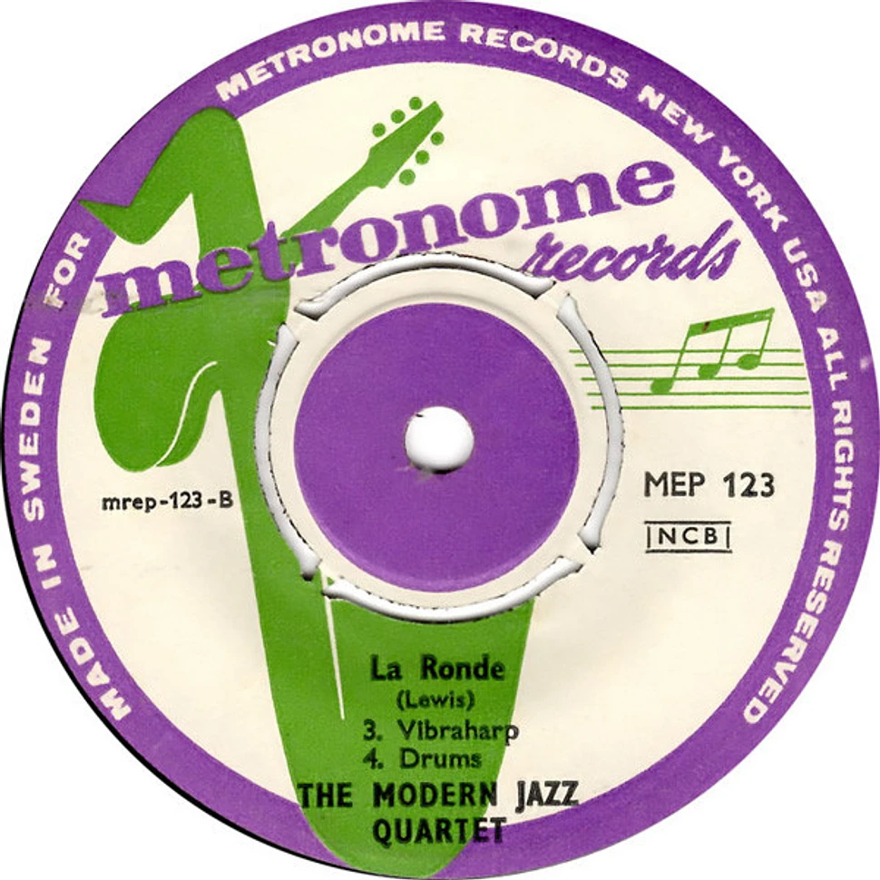 The Modern Jazz Quartet - Vol. 3 La Ronde