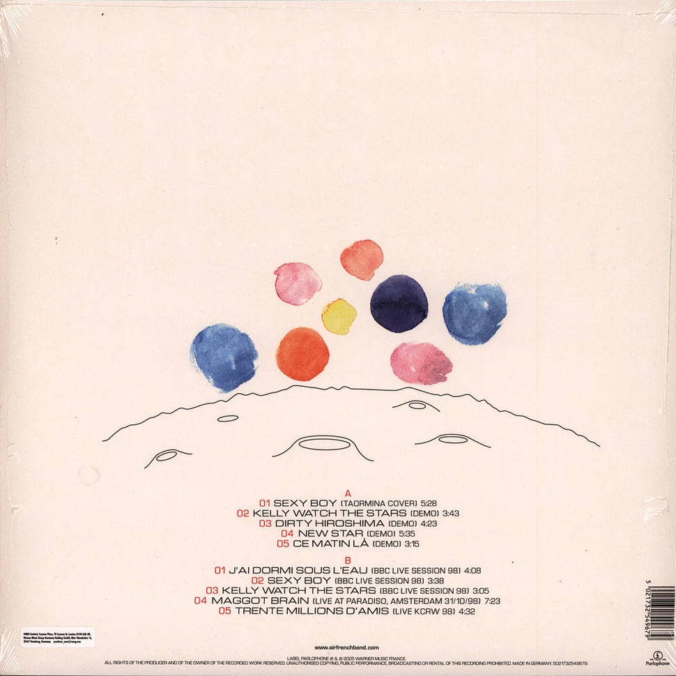 AIR - Moon Safari Live & Demos Record Store Day 2025 White Vinyl Edition