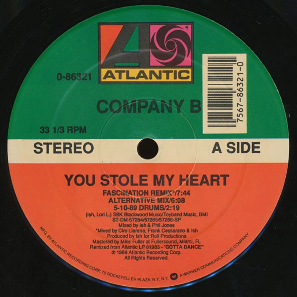 Company B - You Stole My Heart