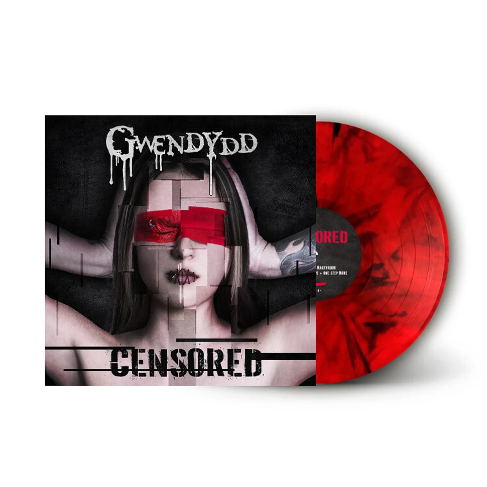 Gwendydd - Censored Red Black Marbled Vinyl Edition