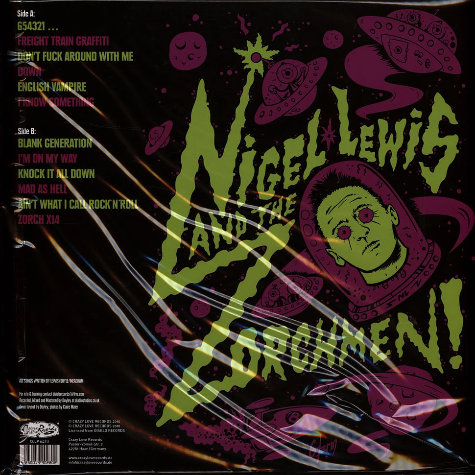 Nigel & The Zorch Men Lewis - Ain't What I Call Rock'n'roll