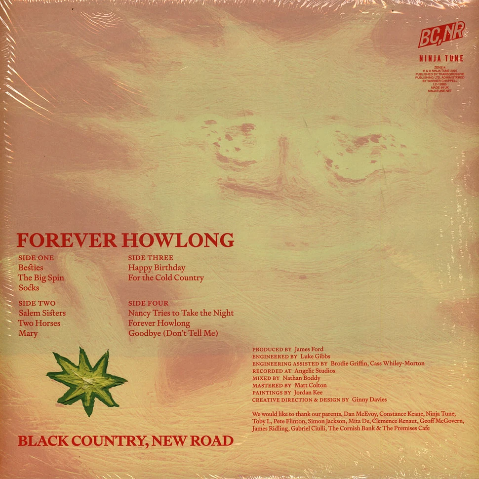 Black Country, New Road - Forever Howlong HHV Exclusive Blue Sparkle Vinyl Edition