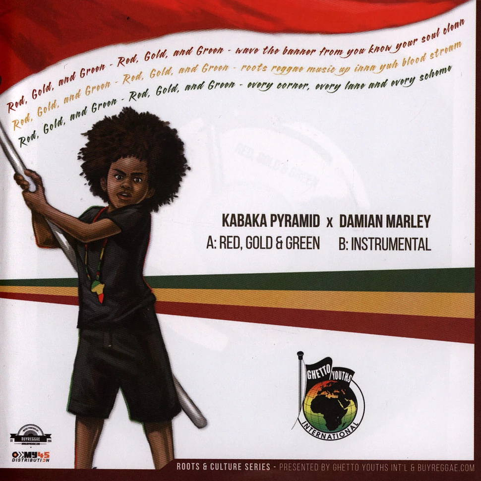 Kabaka Pyramid & Damian Marley - Red, Gold & Green