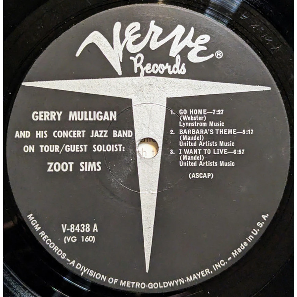 Gerry Mulligan & The Concert Jazz Band Guest Soloist: Zoot Sims - Gerry Mulligan And The Concert Jazz Band On Tour