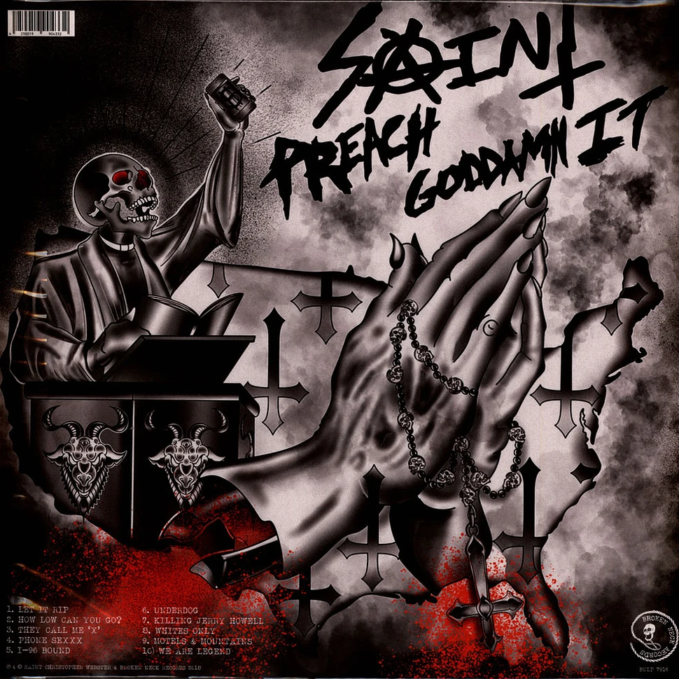 Saint (Christopher Webster) - Preach Goddamn It