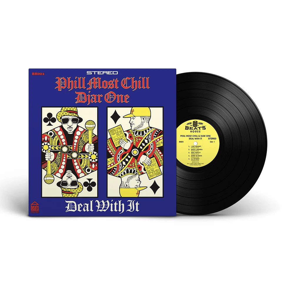 Phill Most Chill & DJar One - Deal With It Black Vinyl Edition