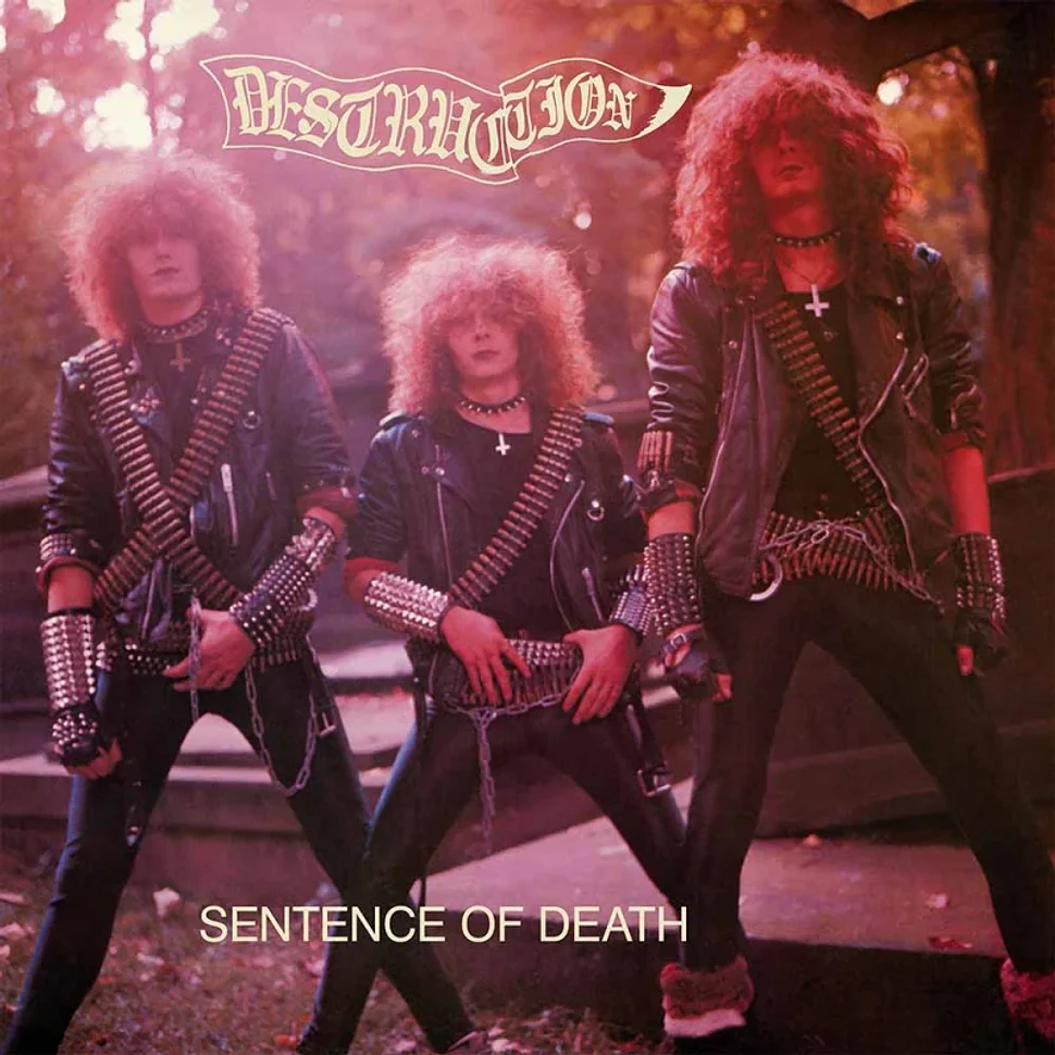 Destruction - Sentence Of Death Eu Cover Black Vinyl Edition