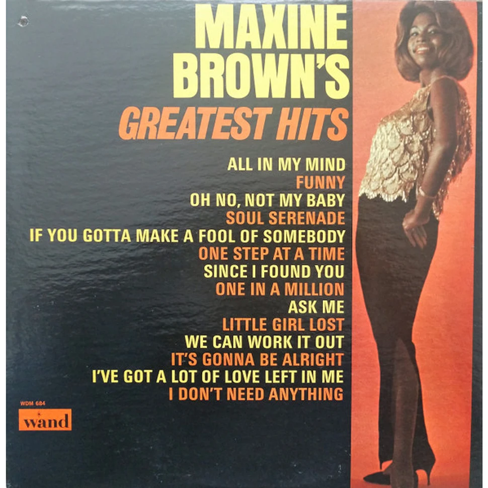 Maxine Brown - Maxine Brown's Greatest Hits