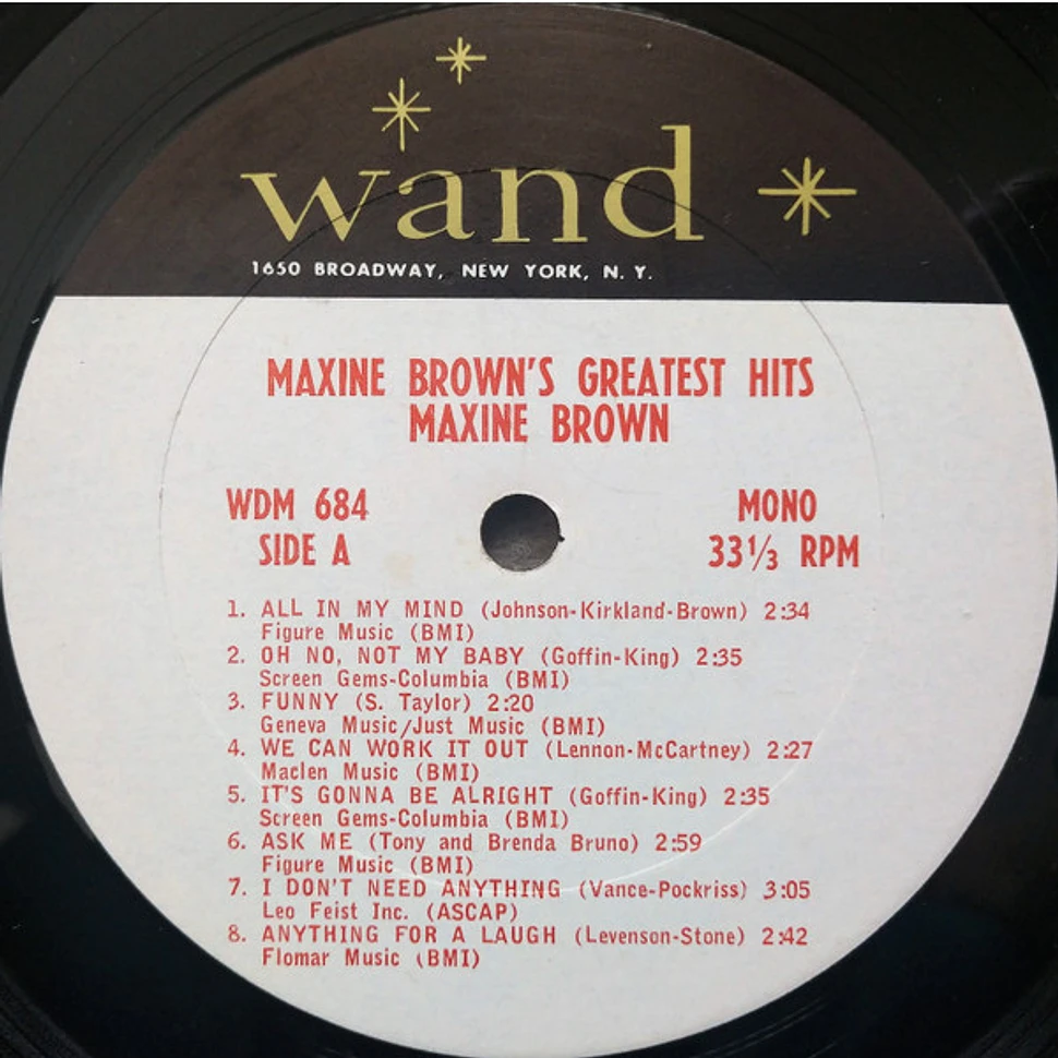 Maxine Brown - Maxine Brown's Greatest Hits