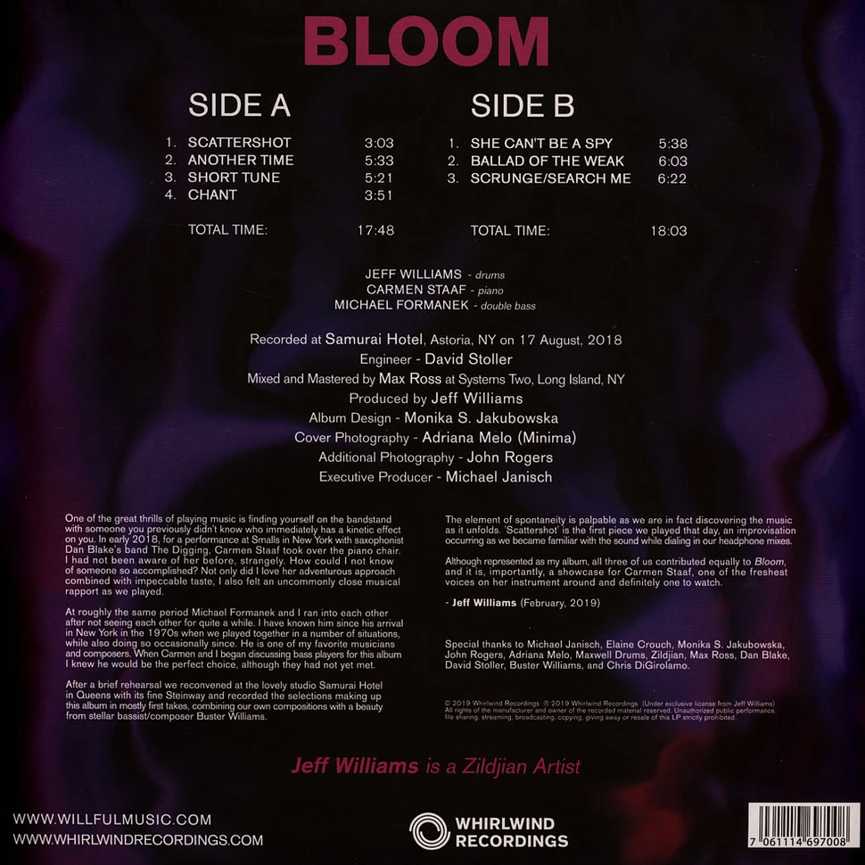 Jeff Williams - Bloom - Deluxe Edition