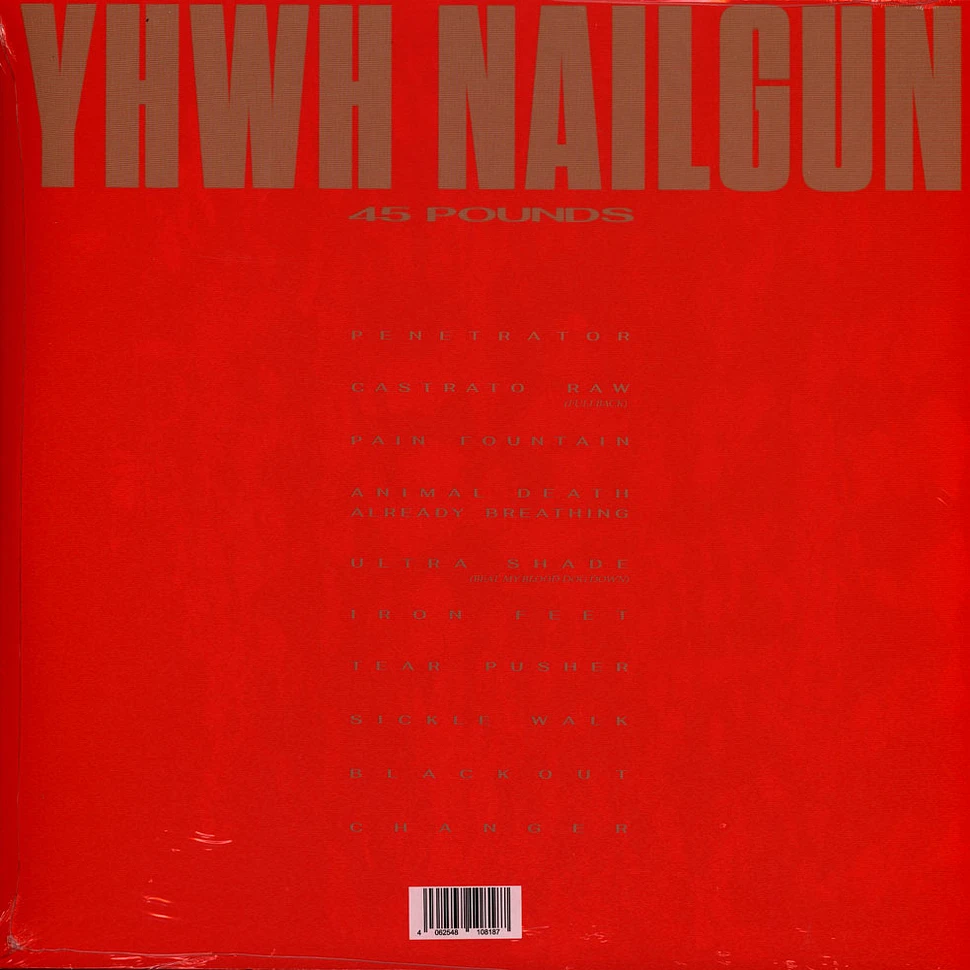 Yhwh Nailgun - 45 Pounds - Vinyl LP - 2025 - EU - Original | HHV
