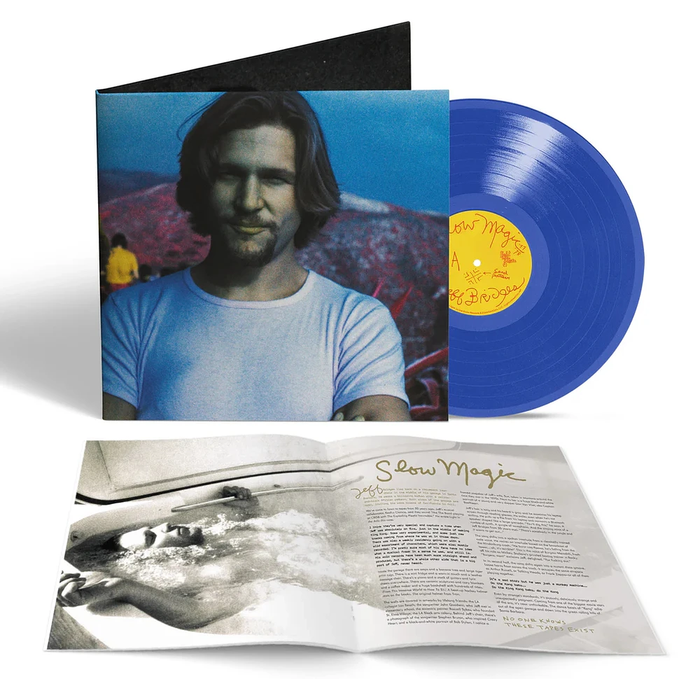 Jeff Bridges - Slow Magic, 1977-1978 Record Store Day 2025 Transparent Blue Vinyl Edition