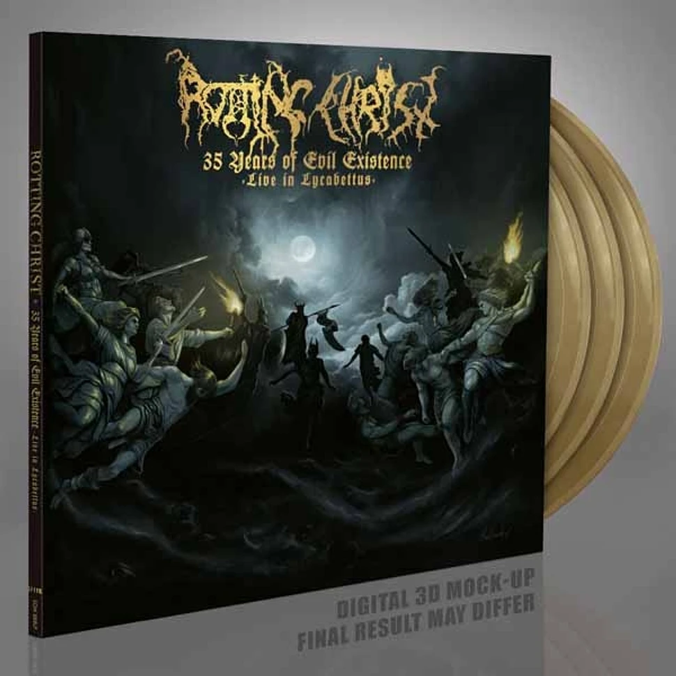 Rotting Christ - 35 Years Of Evil Existence - Live In Lycabettus Gold Vinyl Edition