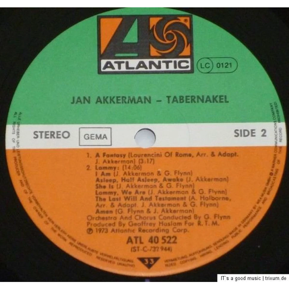 Jan Akkerman - Tabernakel