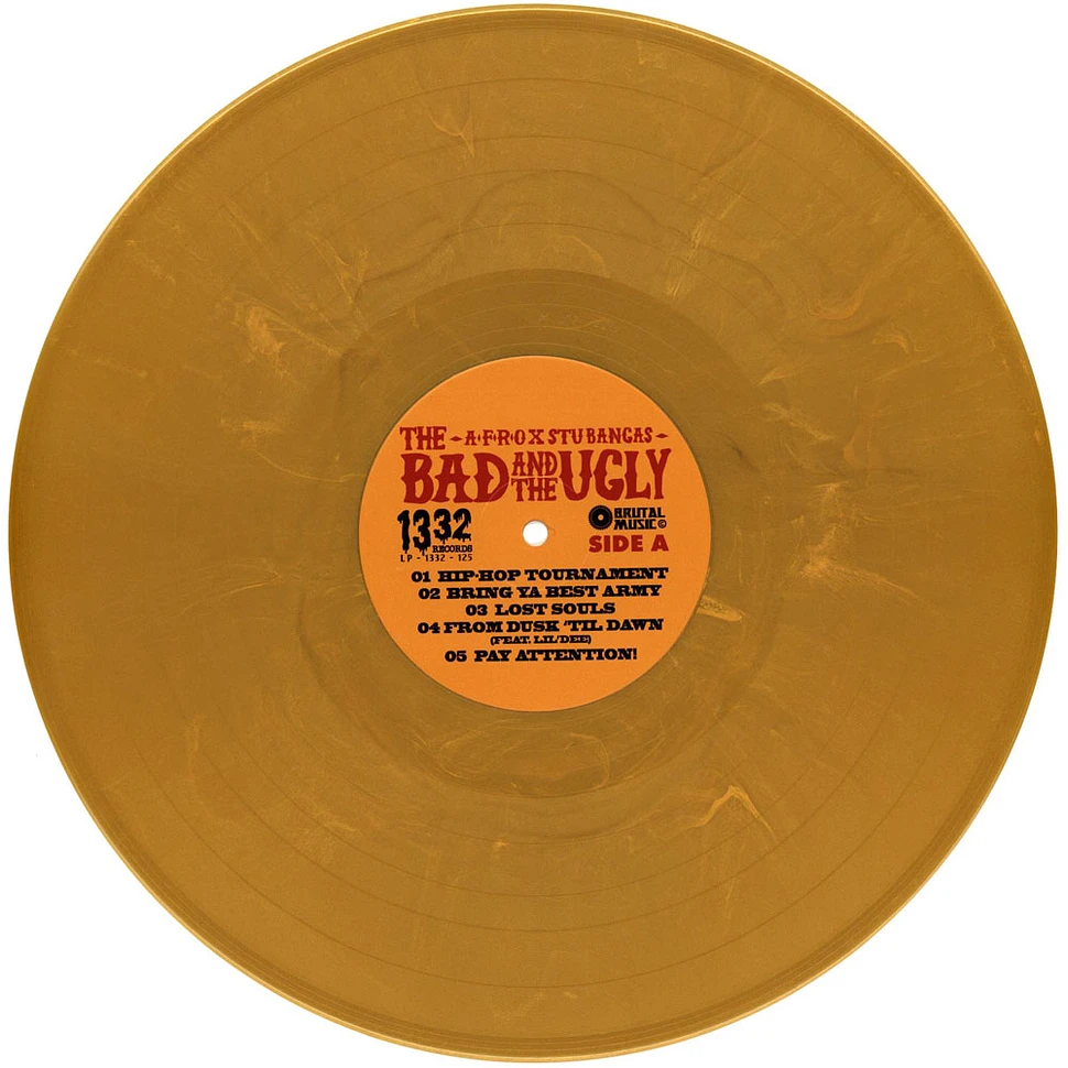 A-F-R-O X Stu Bangas - The Bad And The Ugly Golden Vinyl Edition