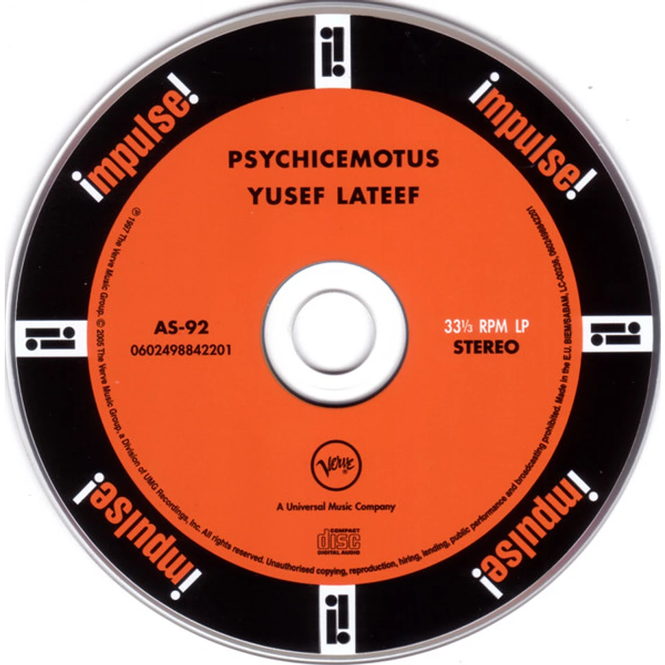 Yusef Lateef - Psychicemotus