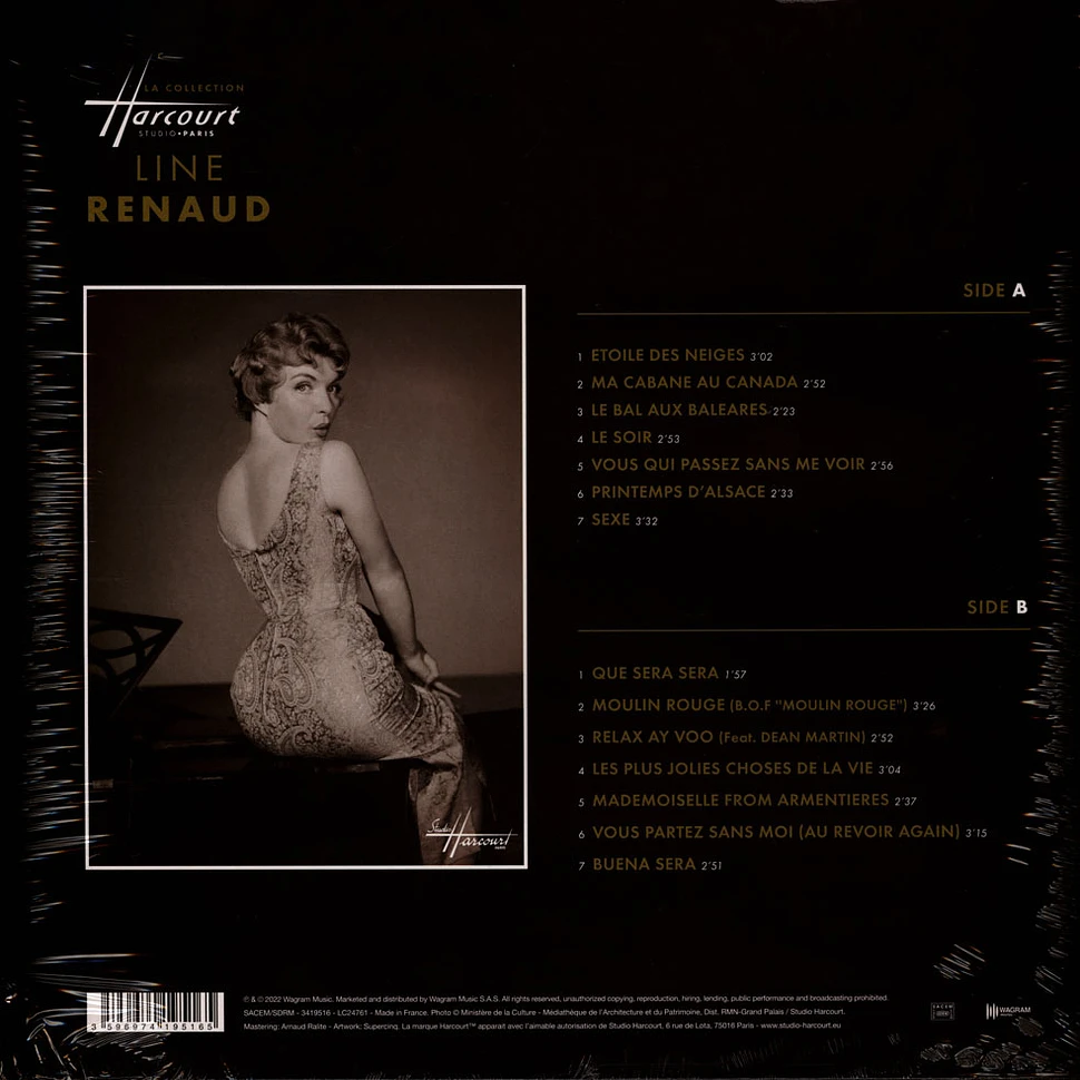 Line Renaud - Harcourt Collection White Vinyl Edition